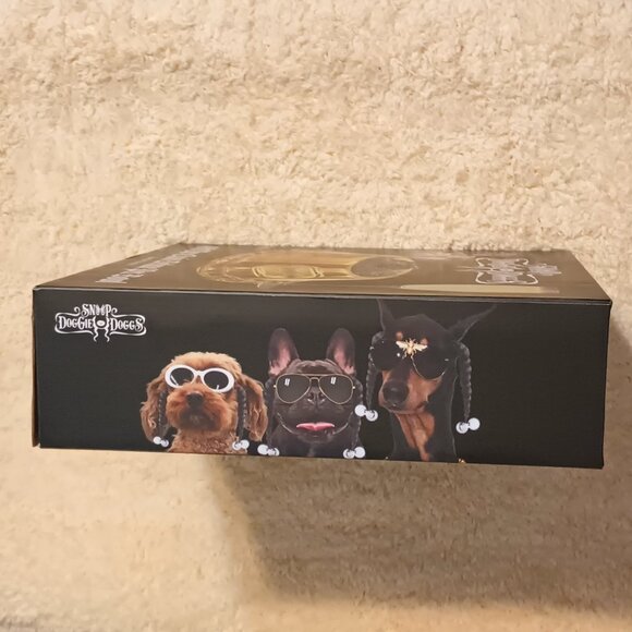 NWT~Snoop Doggie Doggs' Off The Chain Deluxe Gold SS Dog Bowl (5 Cups, 42 FL OZ) - Picture 12 of 13